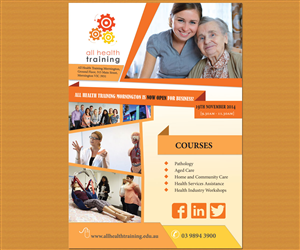 Flyer Design by eayeri for All Health Training | Design: #4716151