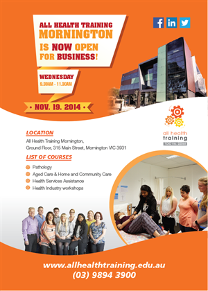 Flyer Design by AngelGu for All Health Training | Design: #4719959