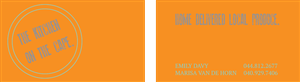 Business Card Design by melissamarzetti