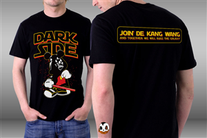 Disney Teambuilder Shirt D.A.R.K.S.I.D.E. | Diseño de Camiseta por Fatboy Graphic