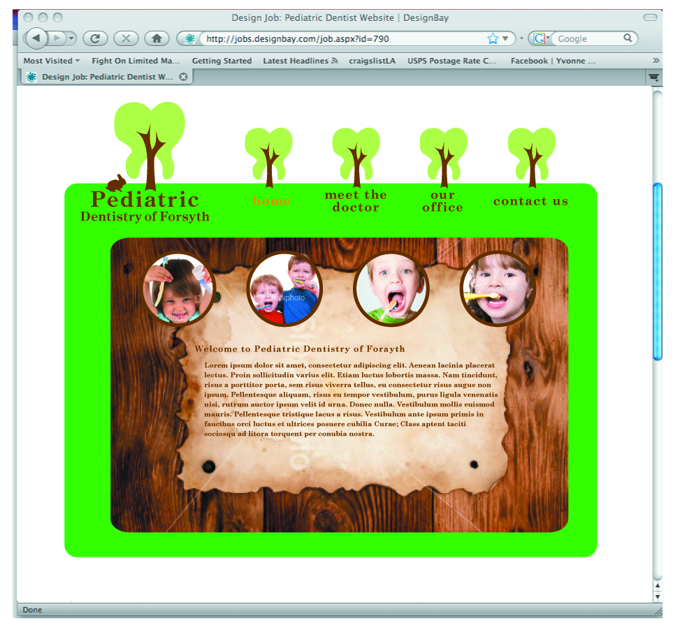 Web Design by chialu design for Bristol Web Design, Inc. | Design #5513