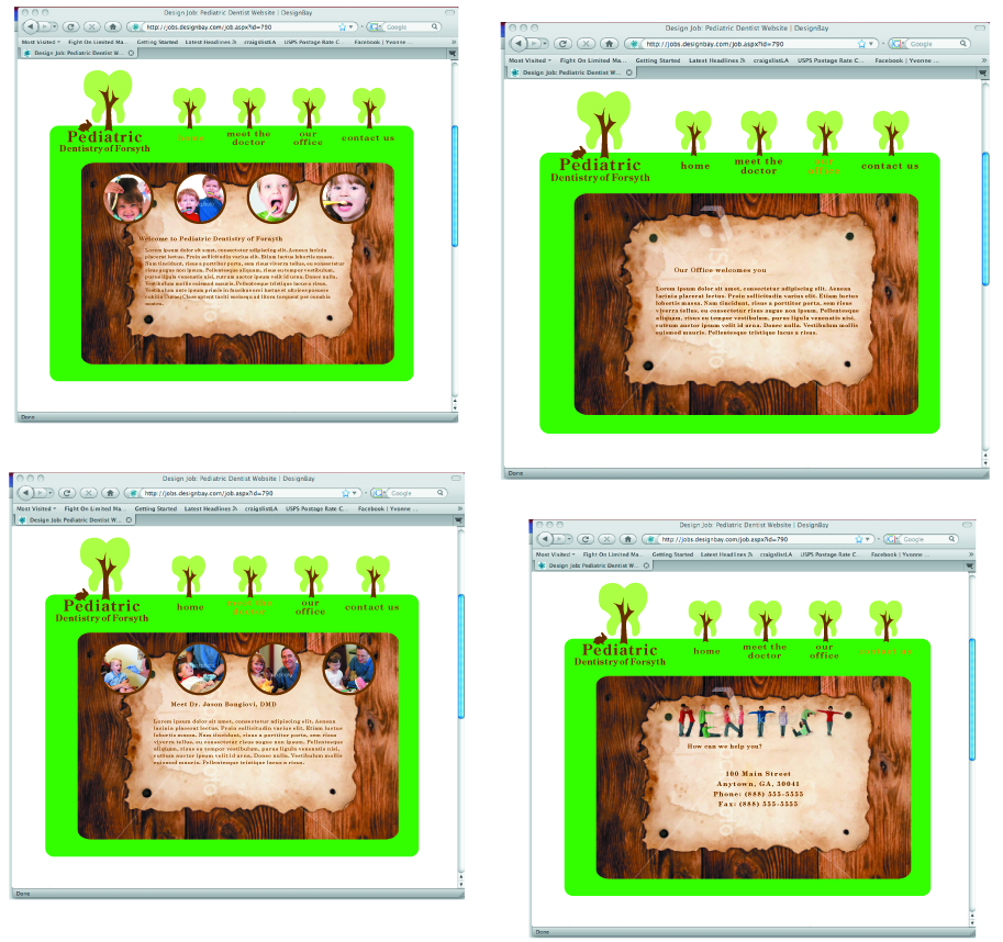 Web Design by chialu design for Bristol Web Design, Inc. | Design #5515