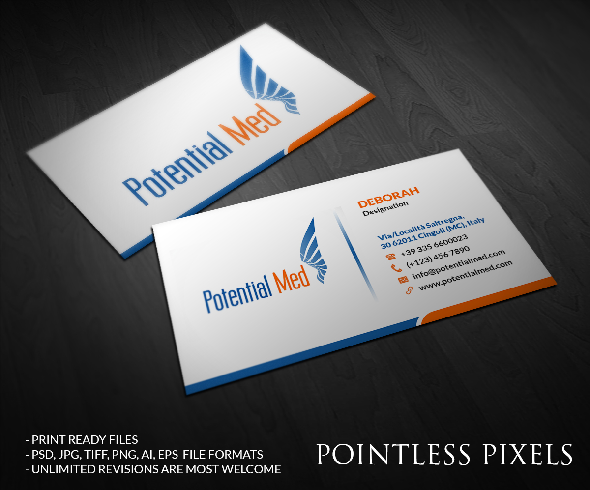 Business Card Design by Pointless Pixels India for this project | Design #4731427