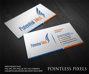 Business Card Design by Pointless Pixels India for this project | Design: #4731427