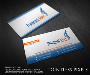 Business Card Design by Pointless Pixels India for this project | Design: #4731484