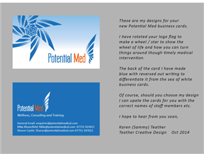 Business Card Design by SammyT for this project | Design #4732427