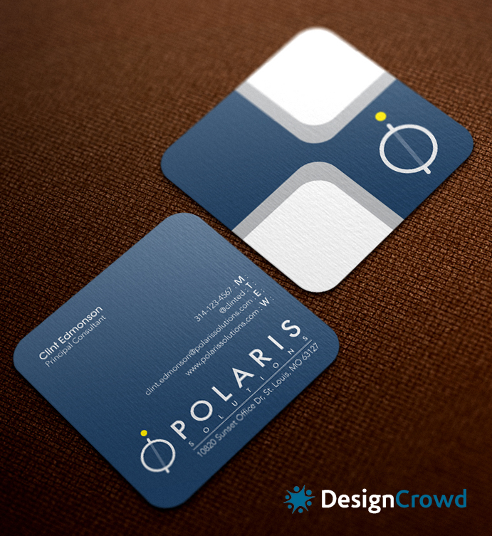 Visitenkarten-Design von Sheeraz für Polaris Solutions | Design #4739341
