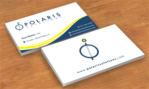 Visitenkarten-Design von Sbss für Polaris Solutions | Design: #4696804