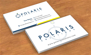 Visitenkarten-Design von Sbss für Polaris Solutions | Design: #4696809