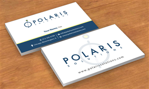 Visitenkarten-Design von Sbss für Polaris Solutions | Design: #4696812