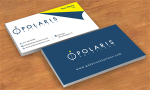 Visitenkarten-Design von Sbss für Polaris Solutions | Design: #4696821