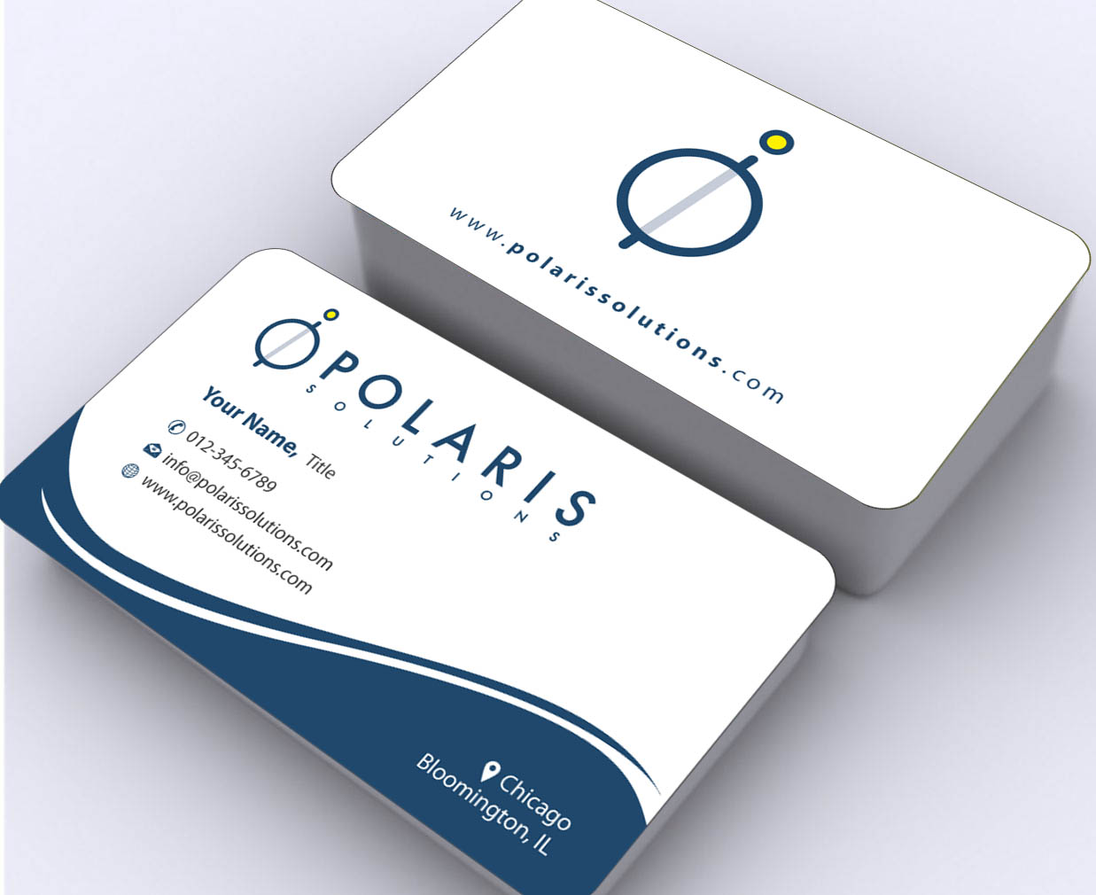 Visitenkarten-Design von Sbss für Polaris Solutions | Design #4696823