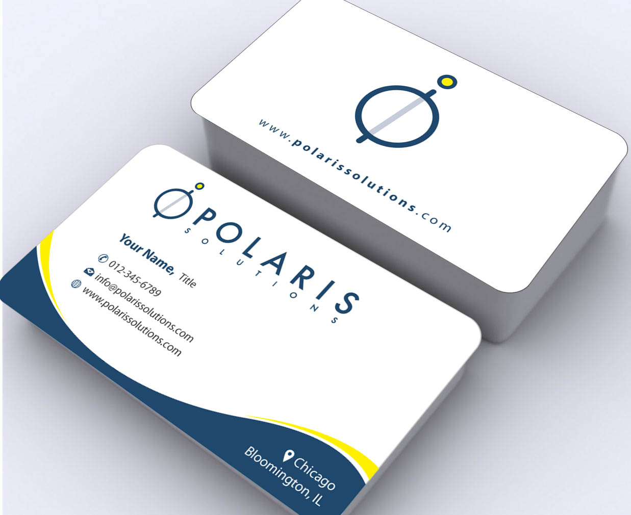 Visitenkarten-Design von Sbss für Polaris Solutions | Design #4696830