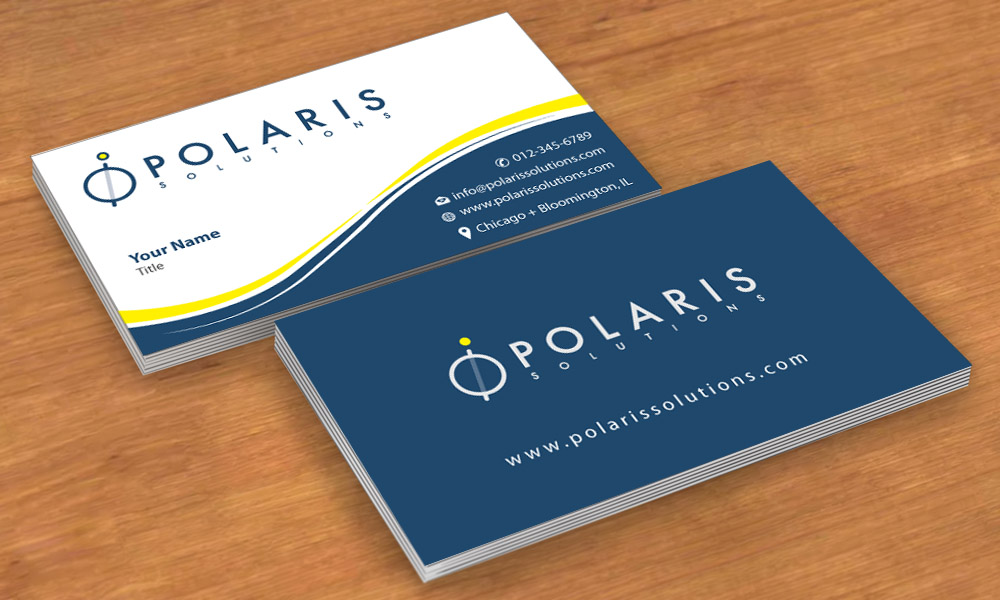 Visitenkarten-Design von Sbss für Polaris Solutions | Design #4696847