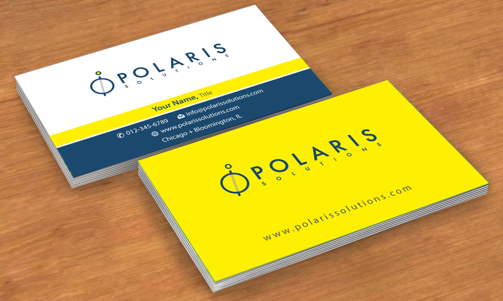 Visitenkarten-Design von Sbss für Polaris Solutions | Design #4699661