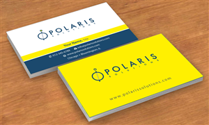 Visitenkarten-Design von Sbss für Polaris Solutions | Design: #4699661