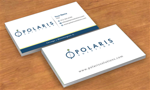 Visitenkarten-Design von Sbss für Polaris Solutions | Design: #4699665