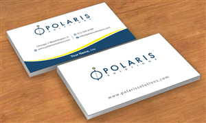 Visitenkarten-Design von Sbss für Polaris Solutions | Design: #4699674