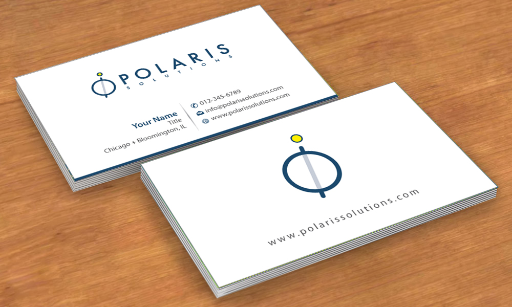 Visitenkarten-Design von Sbss für Polaris Solutions | Design #4699676