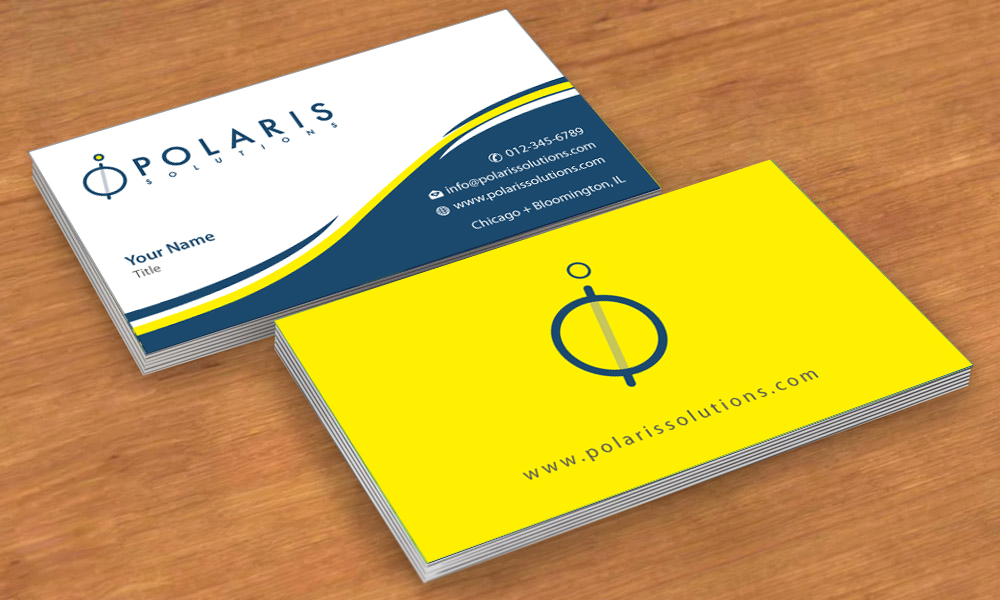 Visitenkarten-Design von Sbss für Polaris Solutions | Design #4699685