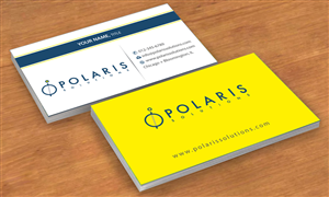 Visitenkarten-Design von Sbss für Polaris Solutions | Design: #4699689