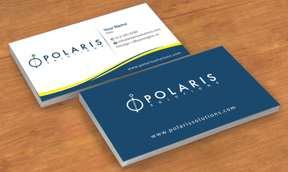 Visitenkarten-Design von Sbss für Polaris Solutions | Design #4699690