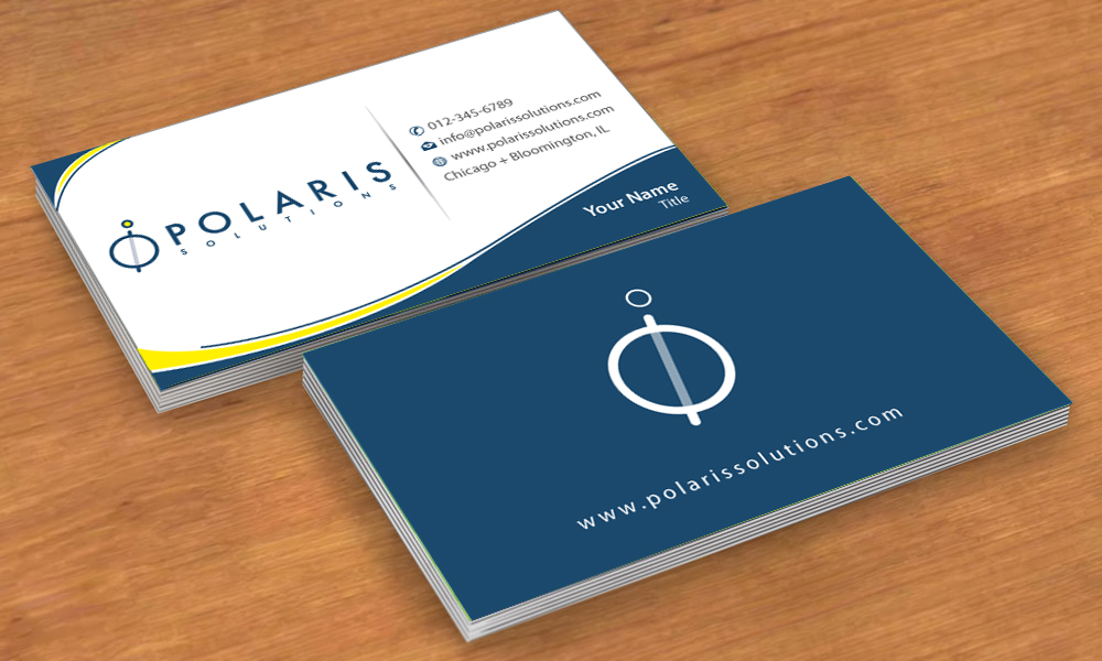 Visitenkarten-Design von Sbss für Polaris Solutions | Design #4699691