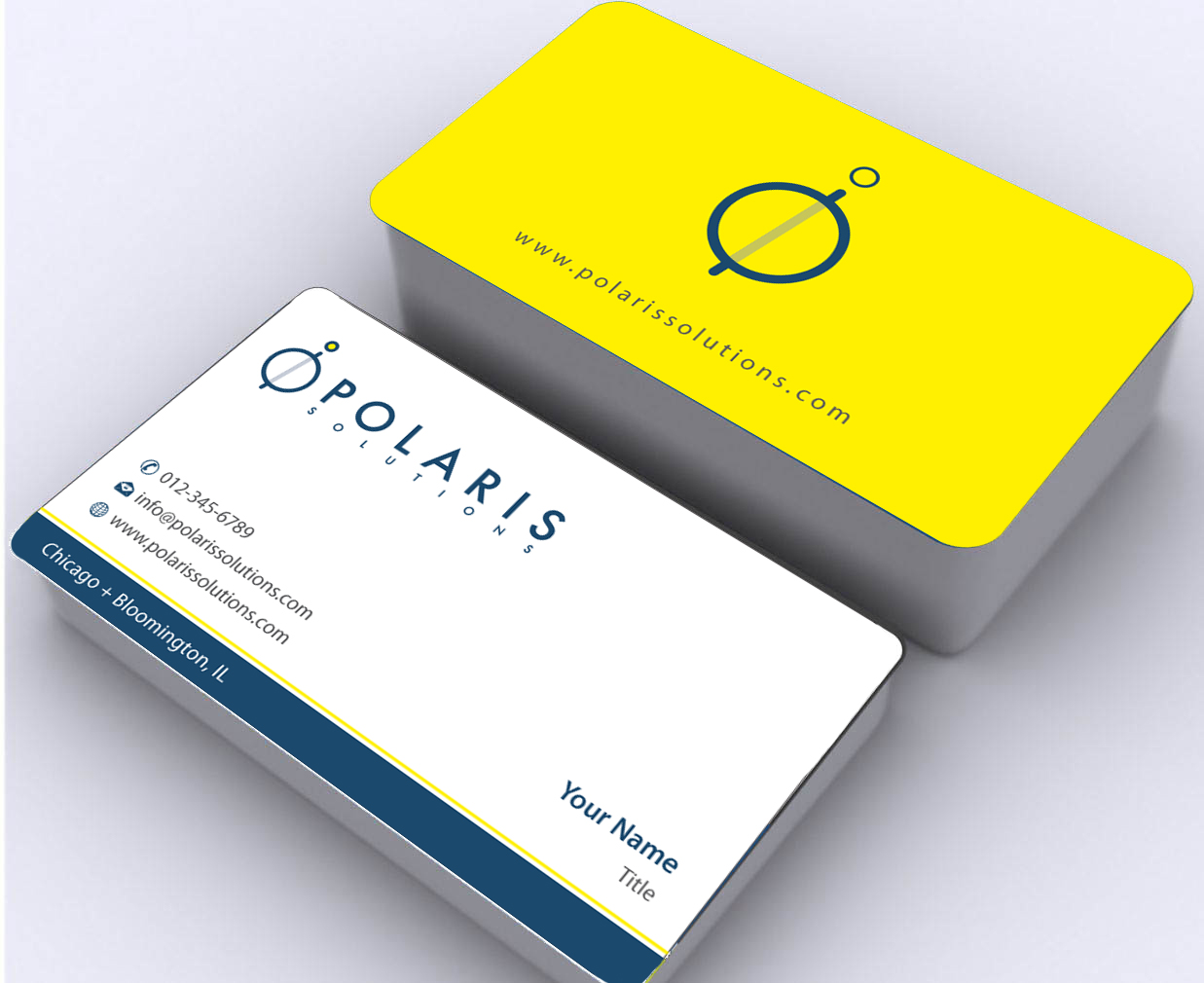 Visitenkarten-Design von Sbss für Polaris Solutions | Design #4699721