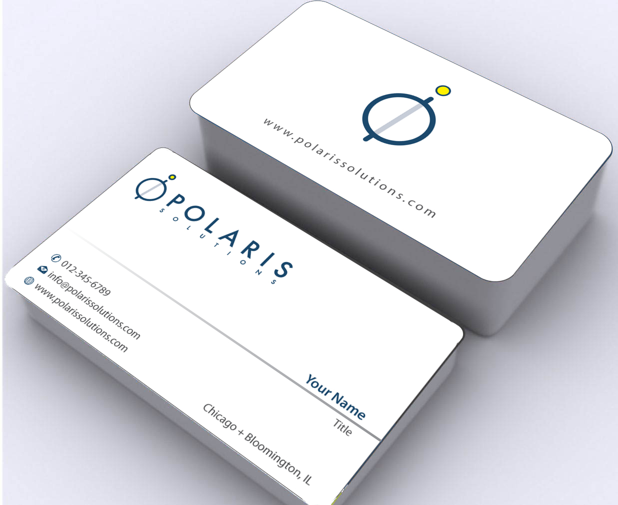 Visitenkarten-Design von Sbss für Polaris Solutions | Design #4699722