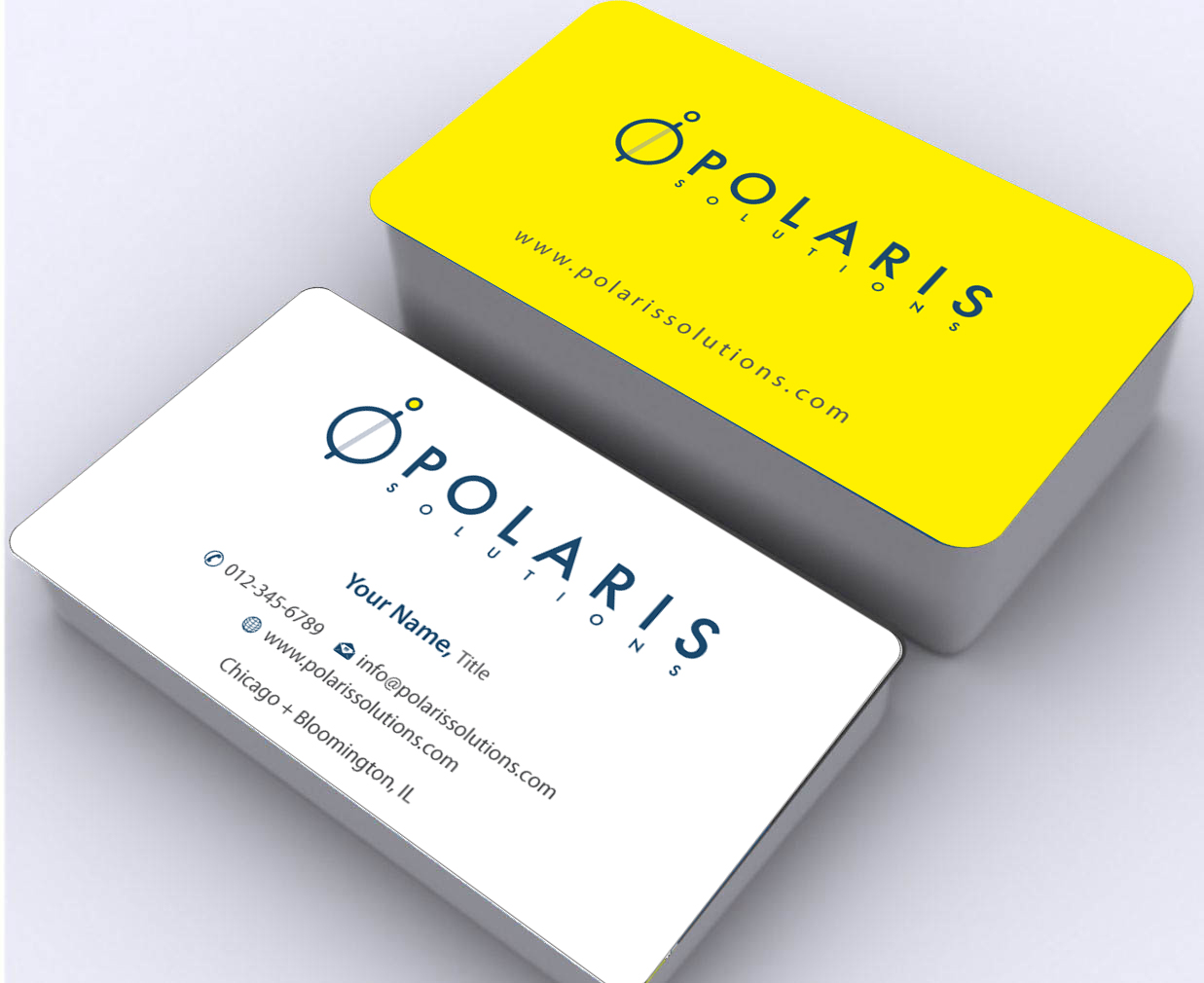 Visitenkarten-Design von Sbss für Polaris Solutions | Design #4699726