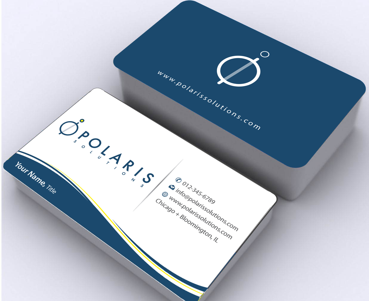 Visitenkarten-Design von Sbss für Polaris Solutions | Design #4699731