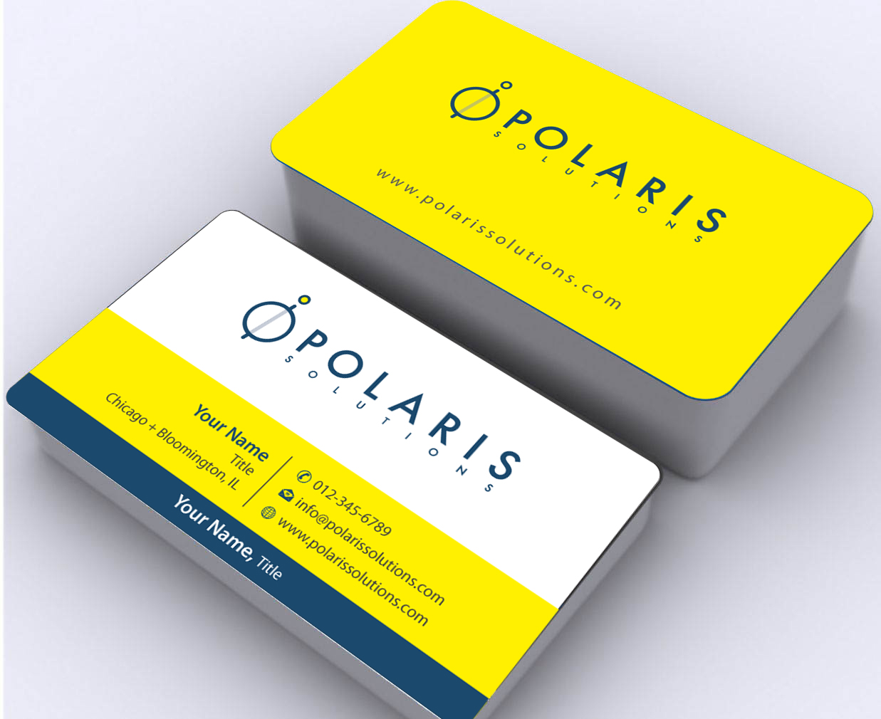 Visitenkarten-Design von Sbss für Polaris Solutions | Design #4699741