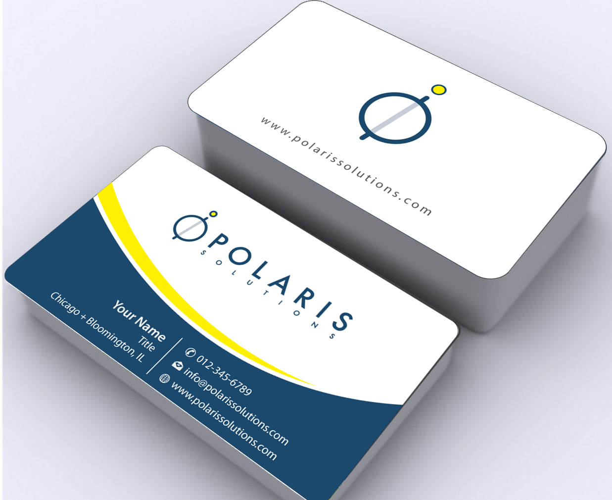 Visitenkarten-Design von Sbss für Polaris Solutions | Design #4699746