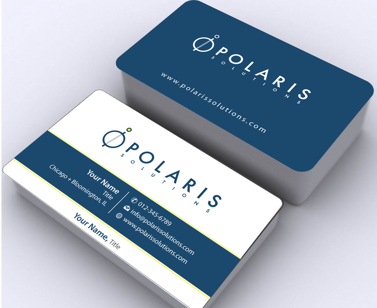 Visitenkarten-Design von Sbss für Polaris Solutions | Design #4699747