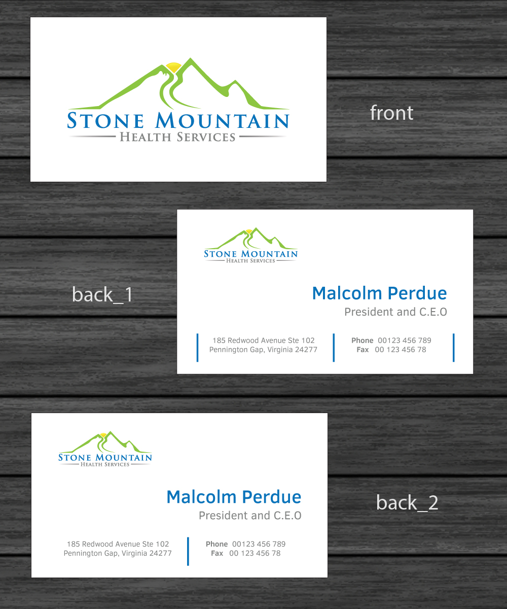 Stationery Design by Scarlett for Stone Mountain Health Services | Design #4765315