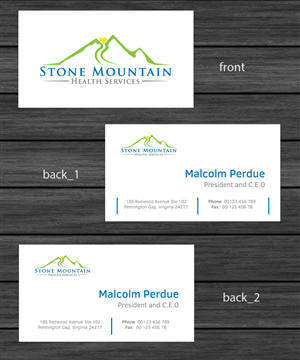 Stationery Design by Scarlett for Stone Mountain Health Services | Design: #4765315