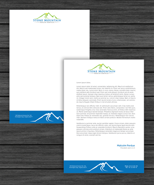 Stationery Design by Scarlett for Stone Mountain Health Services | Design: #4766195