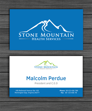 Stationery Design by Scarlett for Stone Mountain Health Services | Design: #4766214