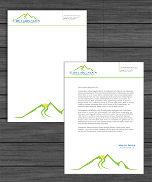 Stationery Design by Scarlett for Stone Mountain Health Services | Design: #4766278