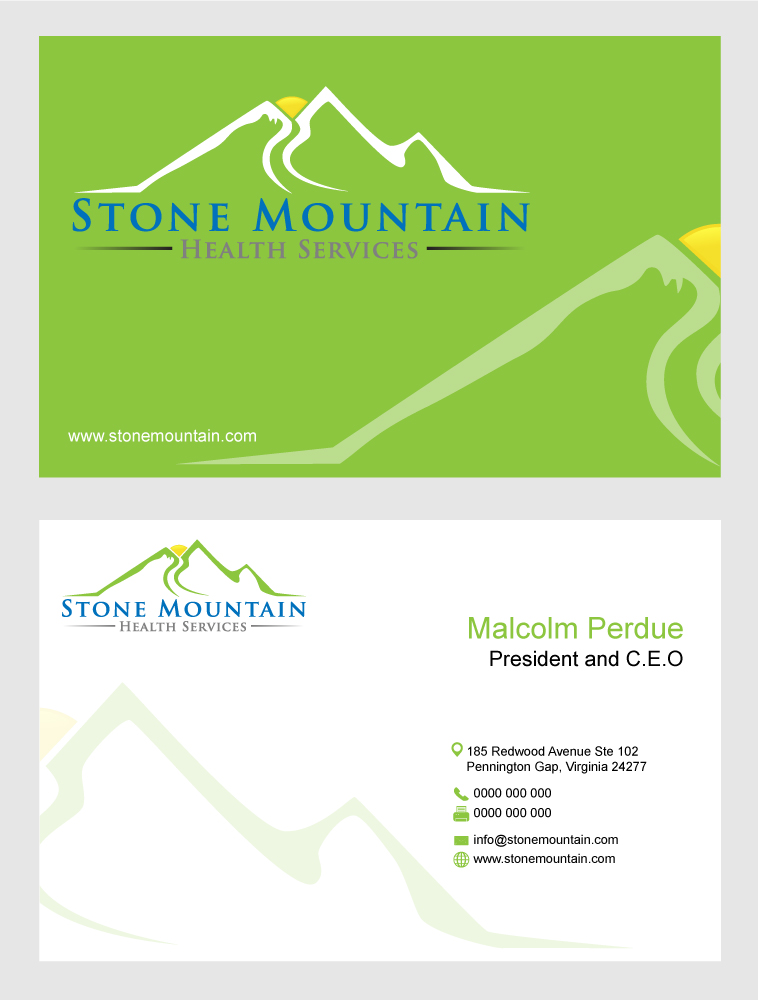 Diseño de Papelería por Parul para Stone Mountain Health Services | Diseño #4710327