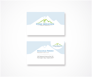 Stationery Design by andreia.morgado for Stone Mountain Health Services | Design: #4723270