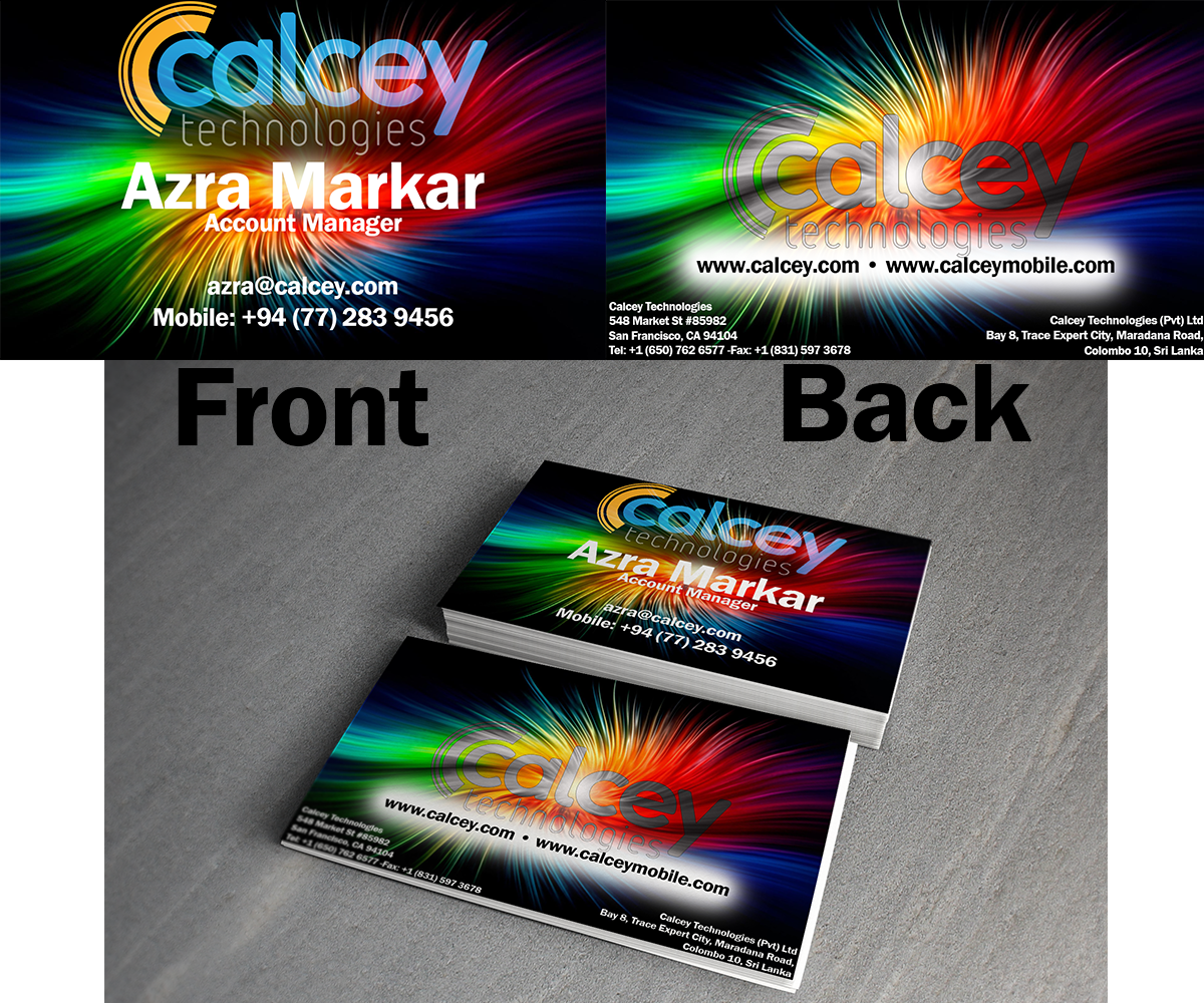 Visitenkarten-Design von ZackJackson für dieses Projekt | Design #4694593