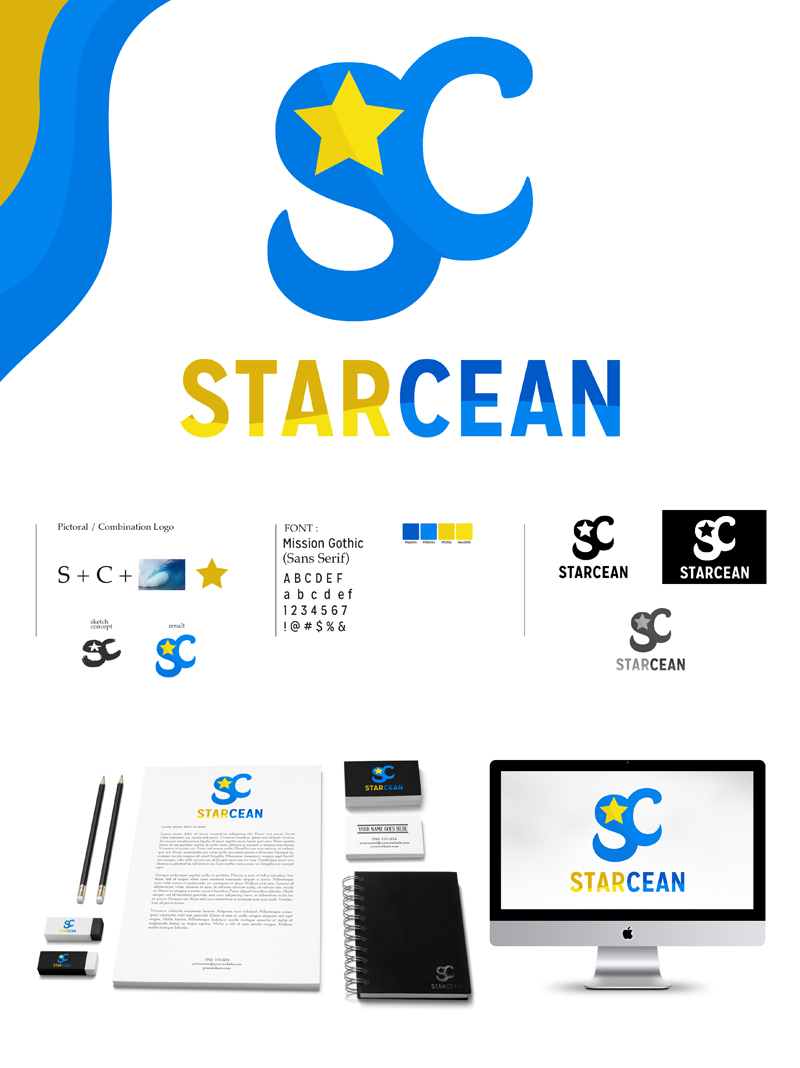 Logo Design by dongkrak studio for Starcean | Design #4727378