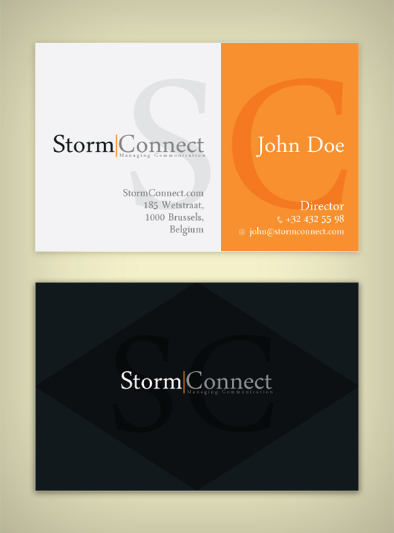 Business Card Design by Romain for this project | Design #4844575