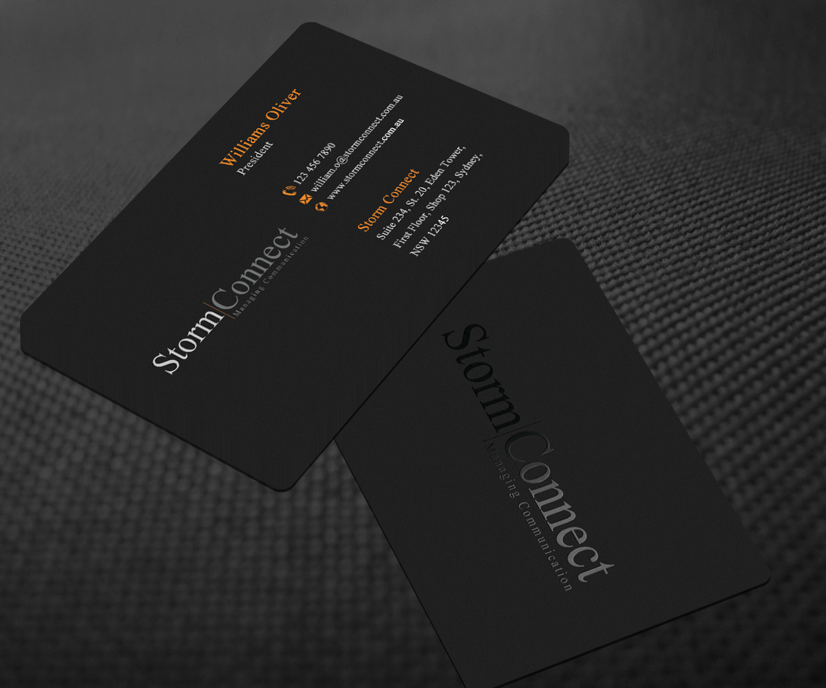 Diseño de Tarjeta de Presentación por Sarah Haroon para este proyecto | Diseño #4840755