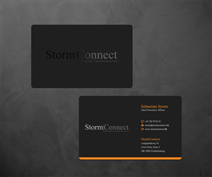 Business Card Design by Sarah Haroon for this project | Design: #4906592
