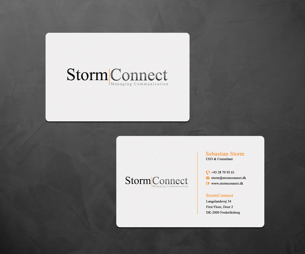 Business Card Design by Sarah Haroon for this project | Design #4921866