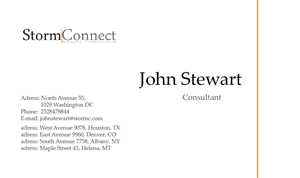 Business Card Design by Blue Studio
