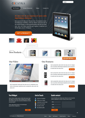 Web Design by pb for this project | Design: #1334048