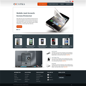 Web Design by pb for this project | Design: #1334058